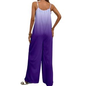NWOT / Purple Jumpsuit / Size Xxl